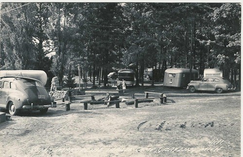 
c.
Camp Margrethe
Trailer Camp
Grayling, Mich.
N1191 (The L.L. Cook Co., Milwaukee) 