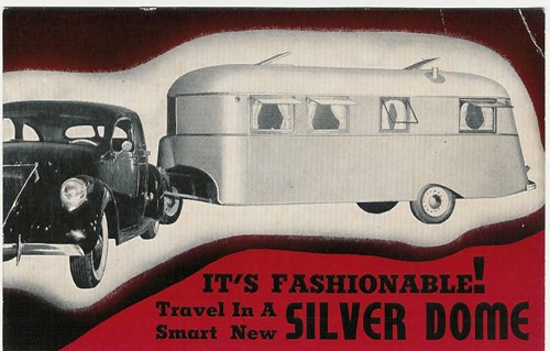 
c.
IT'S FASHIONABLE!
Travel in a Smart New 
SILVER DOME 