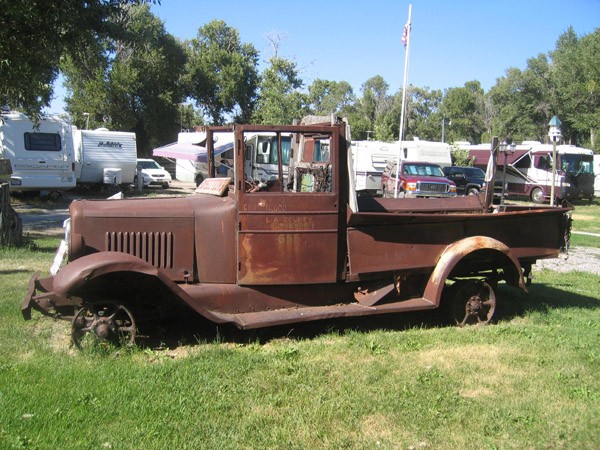 Old L.A. County Surveyor Truck