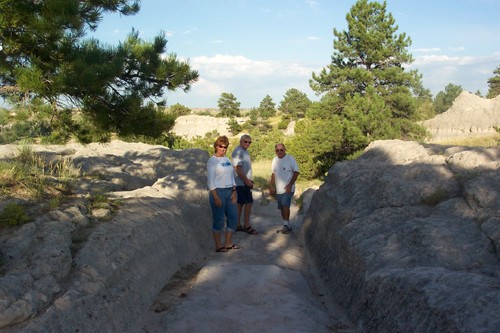 
Oregon Trail wagon ruts
WY 