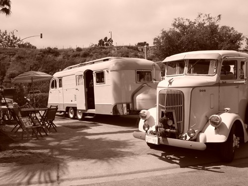 
1950 Westcraft Coronado
Custom 
1938 REO fire truck COE 