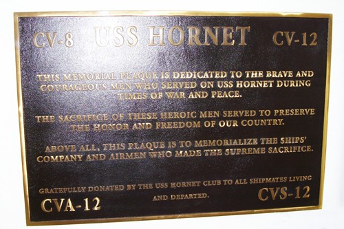 
Uss Hornet is a national treasure . . . 