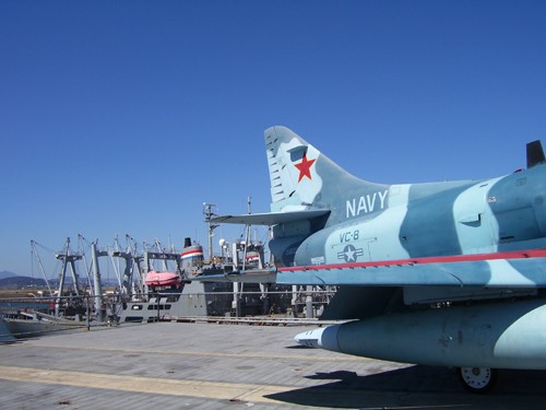 
USS Hornet designated National Historic Landmark in 1991;
designated State Landmark in 1998. 