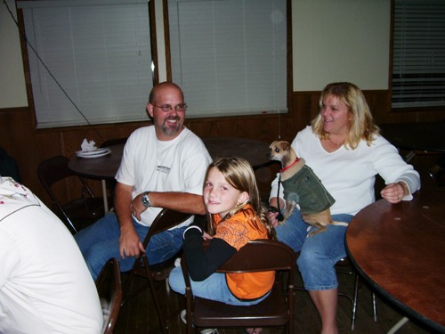 
Toby, who doesn't know he's a dog (Chihuahua), enjoyed the music also. Oh, yeah, the rest of his family liked it, too. 