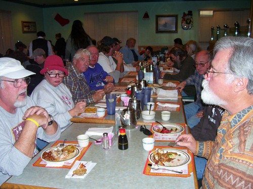 Yummy, delicious ...
Saturday night buffet.