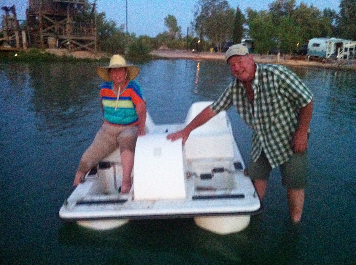 Thank you, Bob & Cindy, for another fun weekend at Mojave Oasis!!!