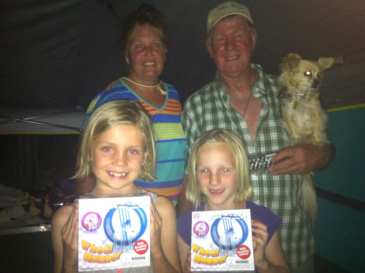Kid team winners...
with Cindy & Bob