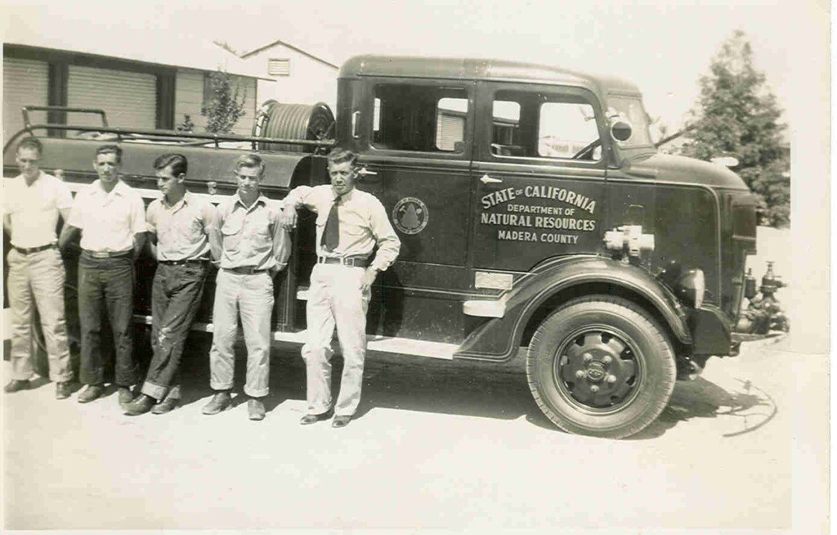 
We wish to thank the CDF Museum in San Bernardino, CA,for providing us with these two early pictures.  This one is most likely not our REO, but . . . 