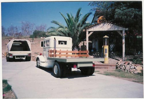 Ralph also restored and painted the truck to its present colors. He sold the truck to Brent in the mid-90's.
