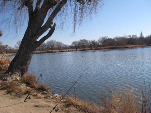 
The two lakes offer fishing 