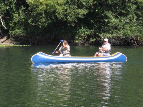 Cruisin' the Russian River
1920's Waltham/Charles River Canoe