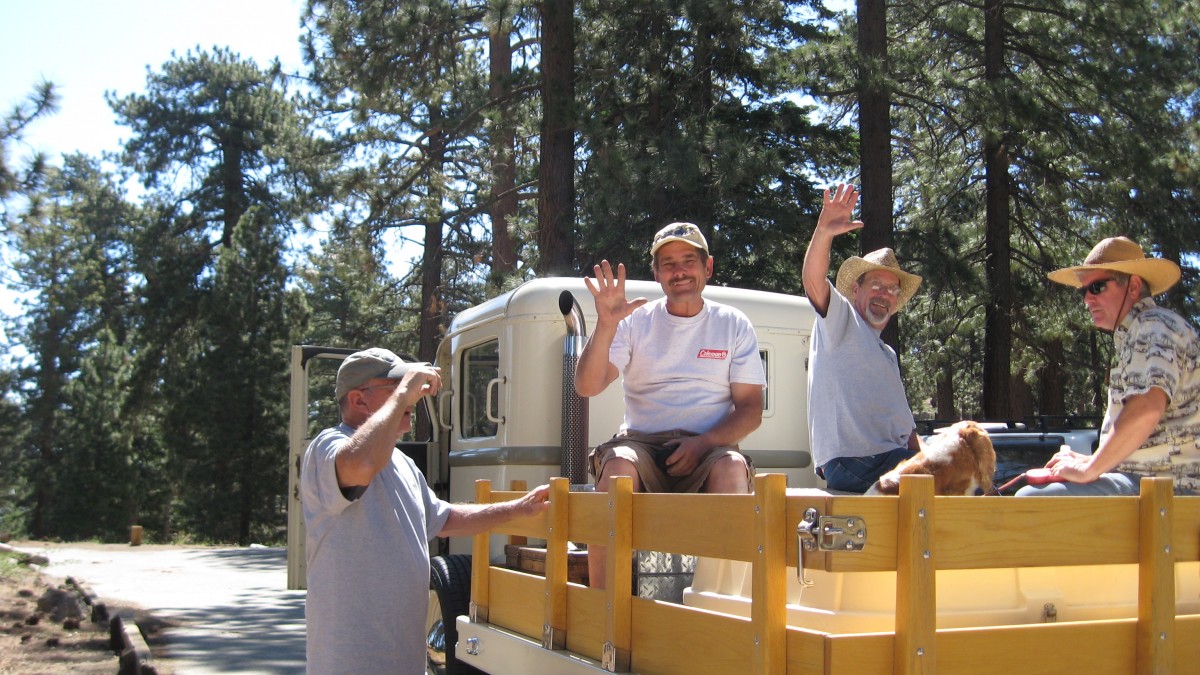Getting ready to cruise the campground