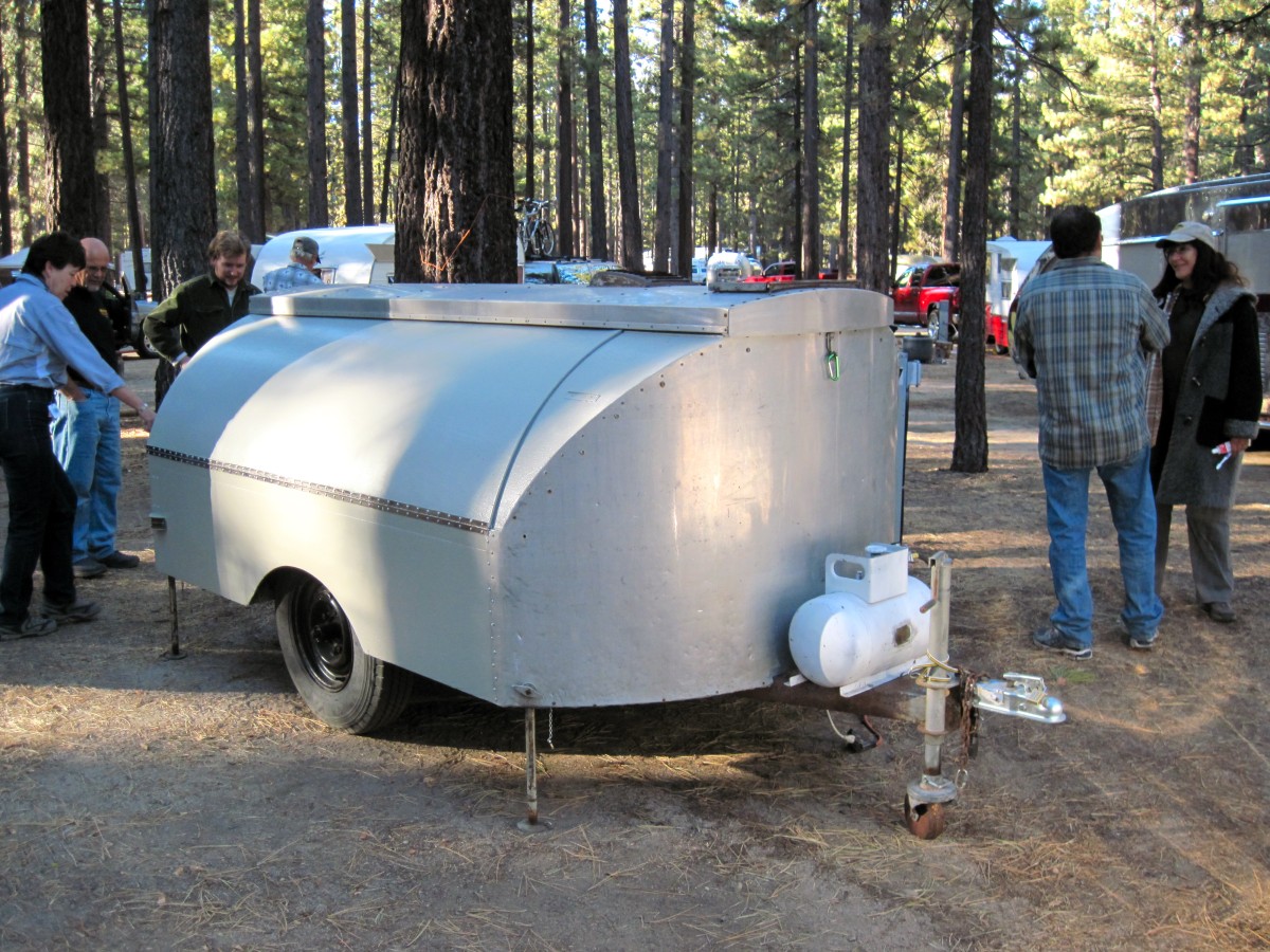 Tent Trailer Home Built
