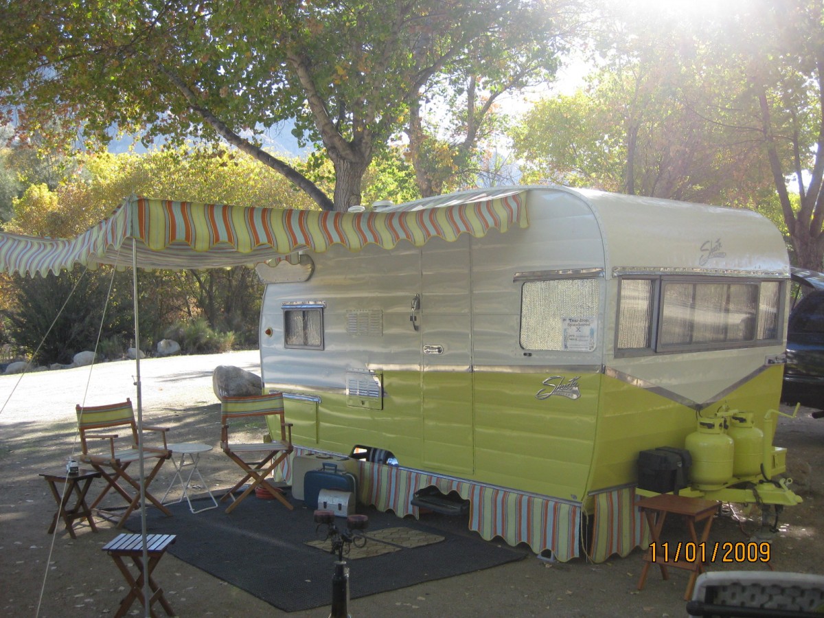 1958 Shasta Airflyte.
Tom & Lynne Miller
Long Beach, California