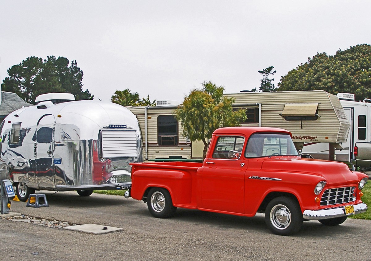 
1966 Airstream Caravel
[1956 Chevy Truck] 
Tom Malone
Garden Grove, California 