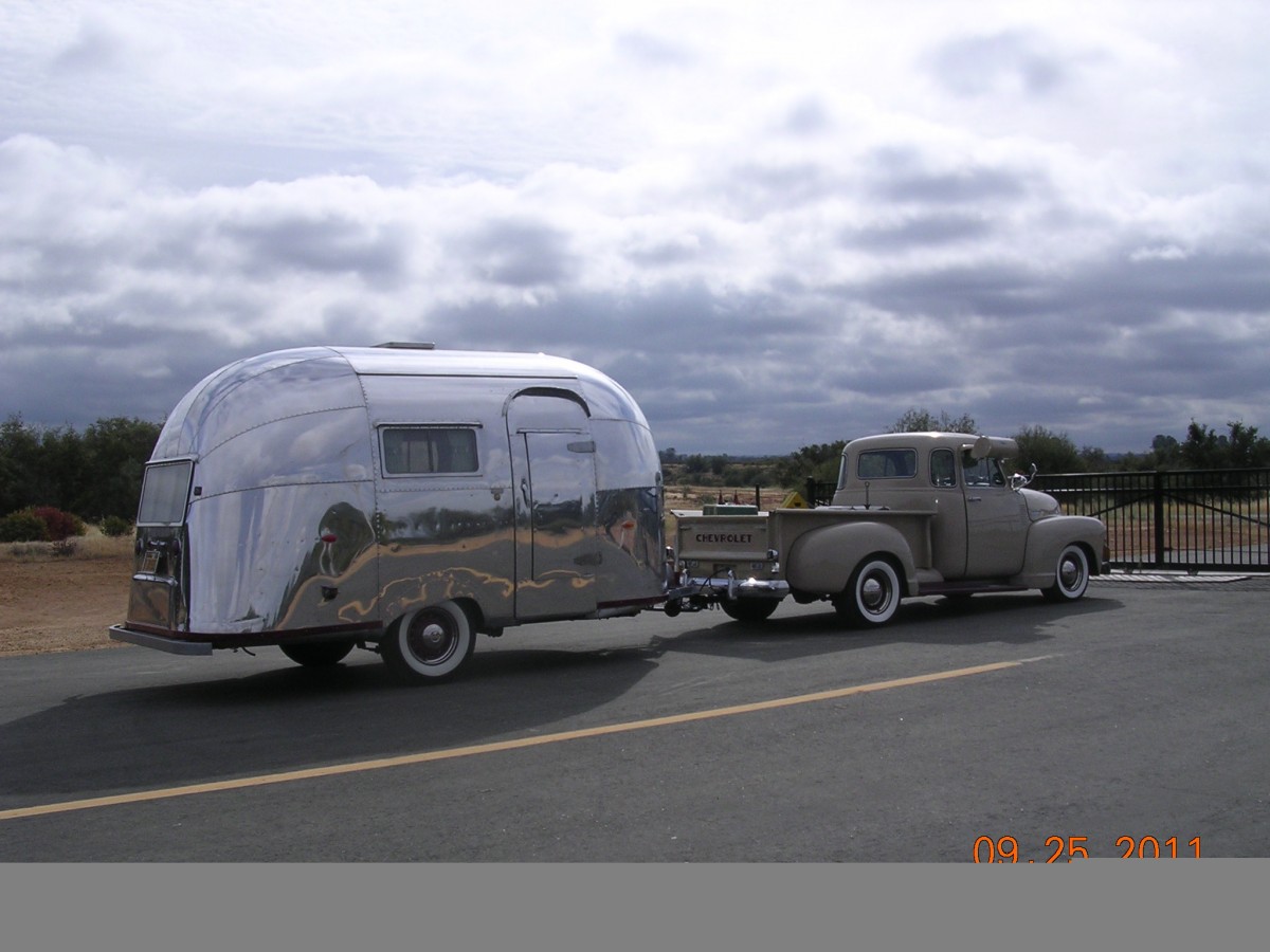 1957 Airstream Bubble
John & Phyllis Green
Sacramento, California