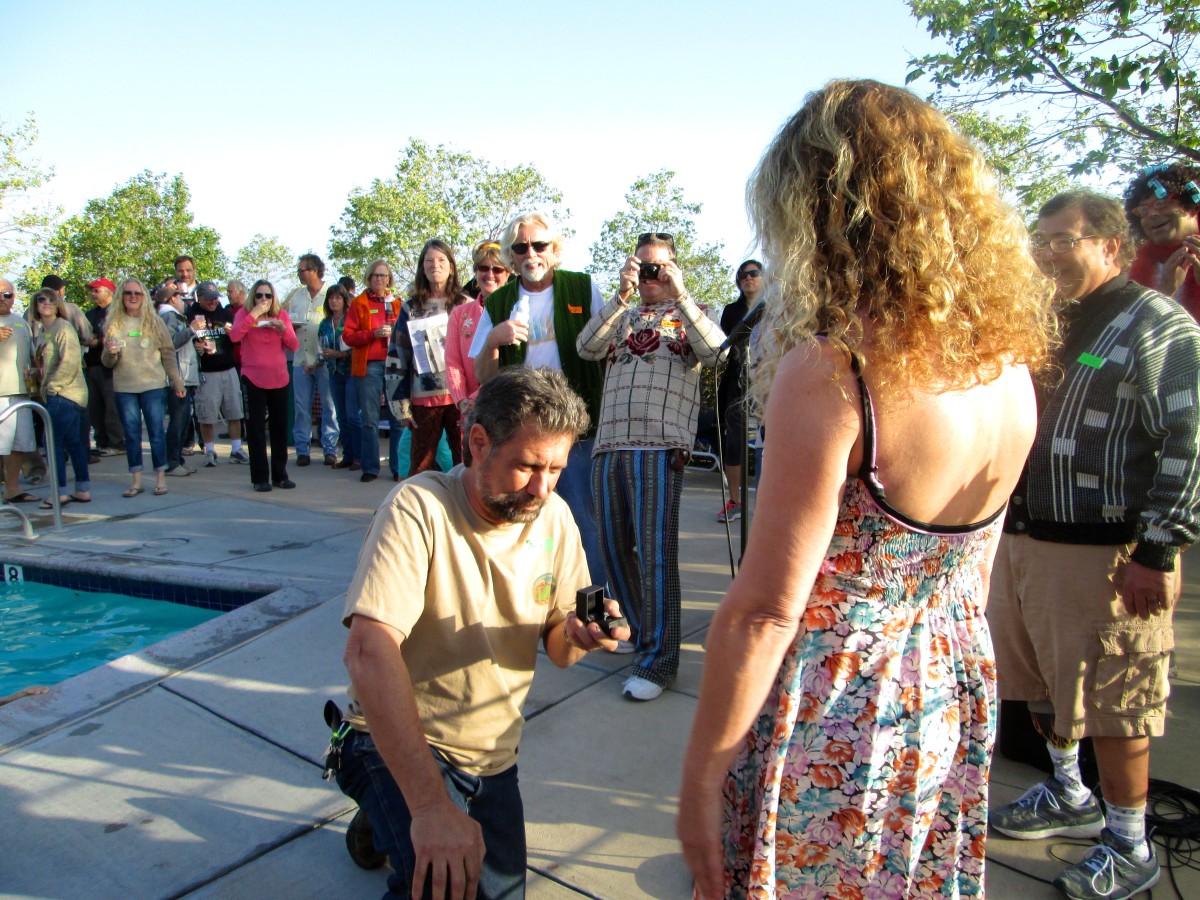 The surprise proposal...
IMG 0350